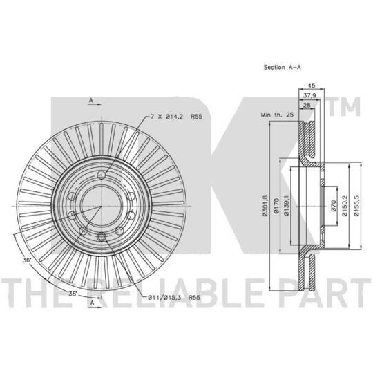 203648 - Brake Disc 