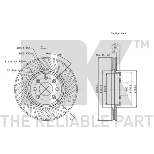 203651 - Brake Disc 