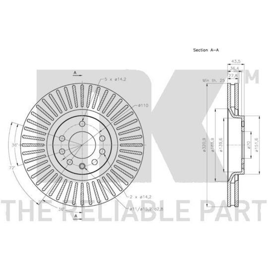 203673 - Brake Disc 