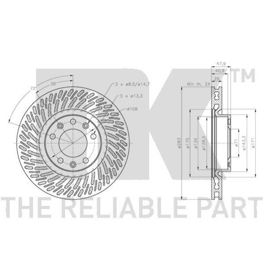 203747 - Brake Disc 