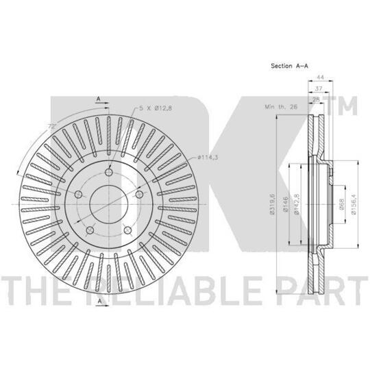 203968 - Brake Disc 