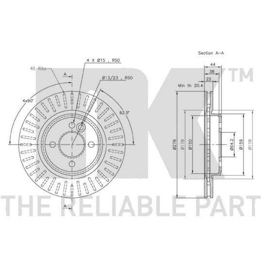 204016 - Brake Disc 