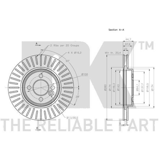 204034 - Brake Disc 