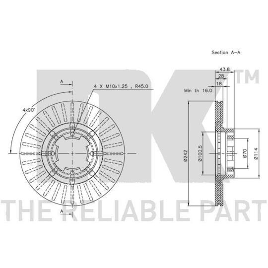 204402 - Brake Disc 