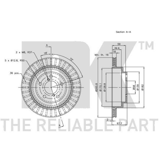 204411 - Brake Disc 