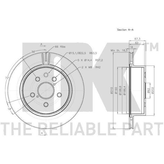 2045106 - Brake Disc 