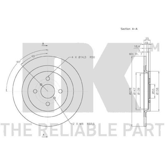 2045111 - Brake Disc 