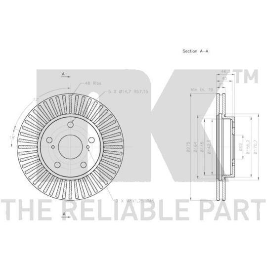 2045121 - Brake Disc 