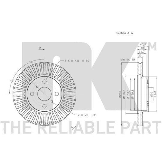 2045107 - Brake Disc 