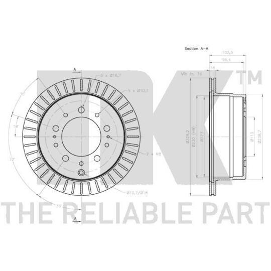 2045161 - Brake Disc 