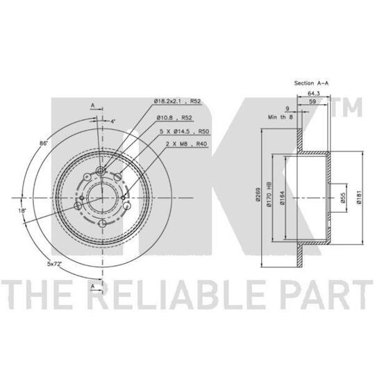 204558 - Brake Disc 