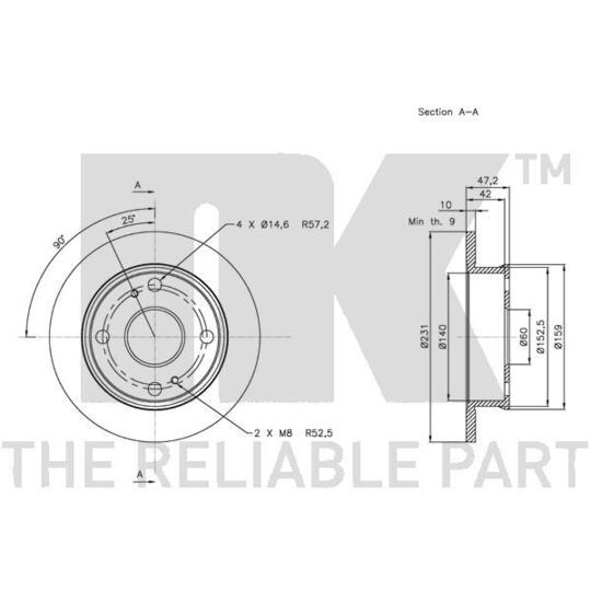 204553 - Brake Disc 