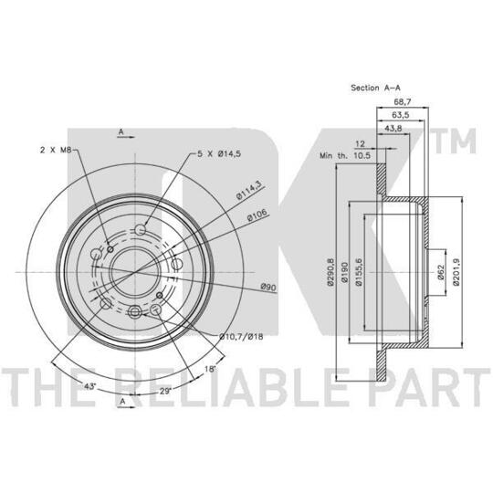 204576 - Brake Disc 