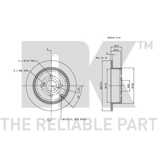 204584 - Brake Disc 