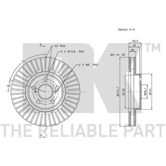 204586 - Brake Disc 