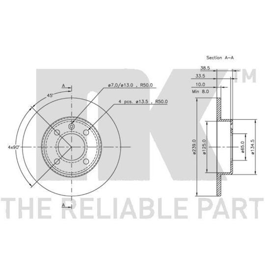 204704 - Brake Disc 