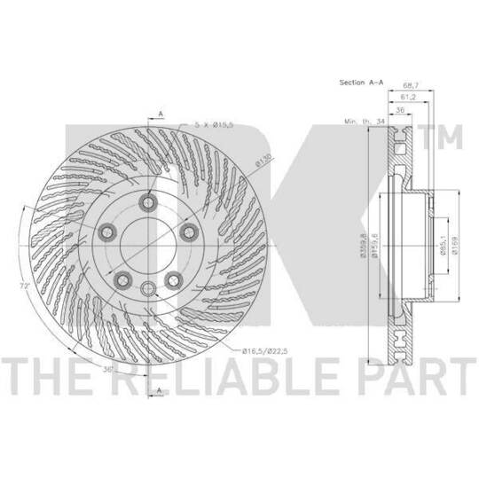 2047152 - Brake Disc 