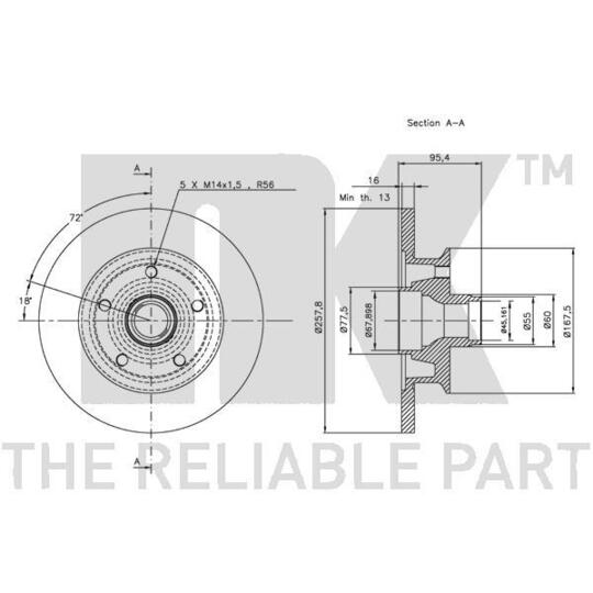 204727 - Brake Disc 