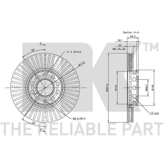 204743 - Brake Disc 