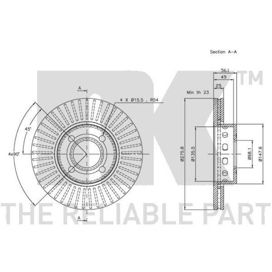 204739 - Brake Disc 