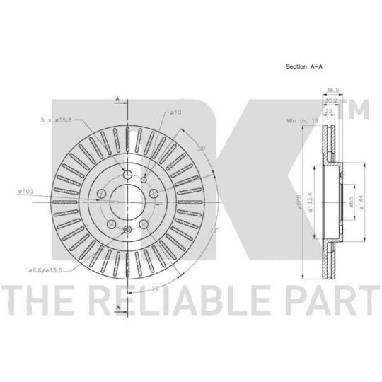 204759 - Brake Disc 