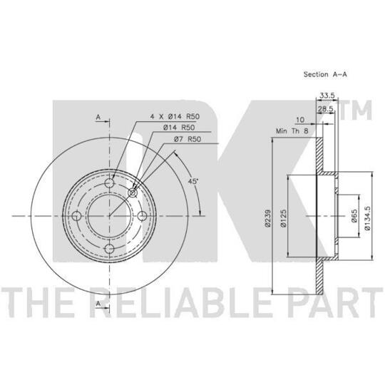 204754 - Brake Disc 