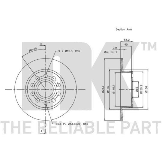 204789 - Brake Disc 