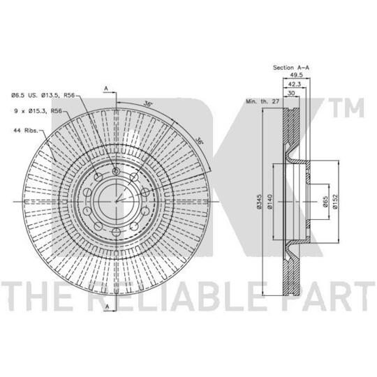 204786 - Brake Disc 