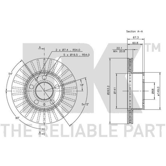 204809 - Brake Disc 