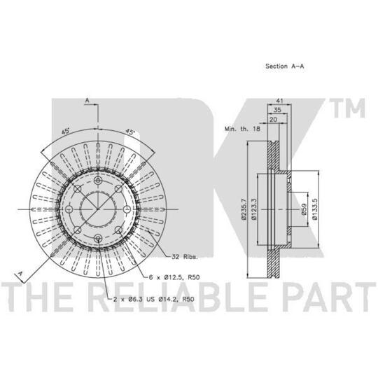 205008 - Brake Disc 