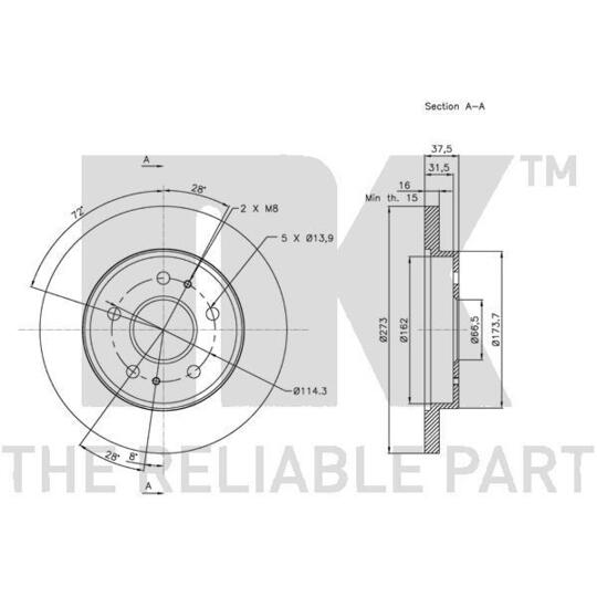 205112 - Brake Disc 