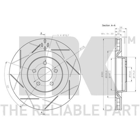 209318 - Brake Disc 