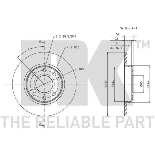 209910 - Brake Disc 