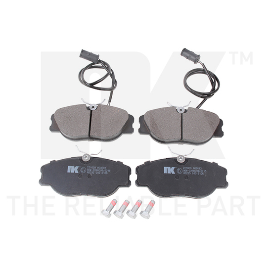 221009 - Brake Pad Set, disc brake 