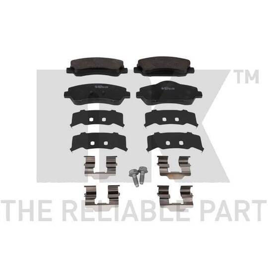 221917 - Brake Pad Set, disc brake 