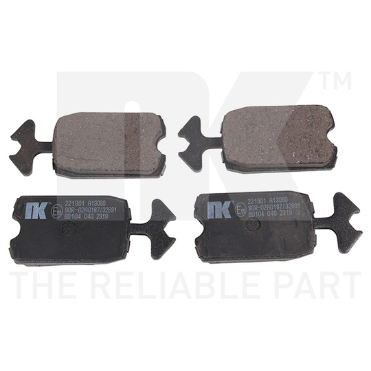 221901 - Brake Pad Set, disc brake 