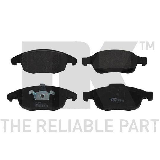 221955 - Brake Pad Set, disc brake 