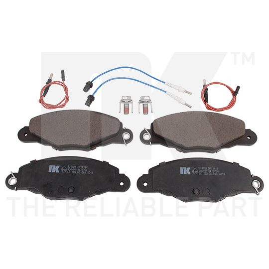 221921 - Brake Pad Set, disc brake 