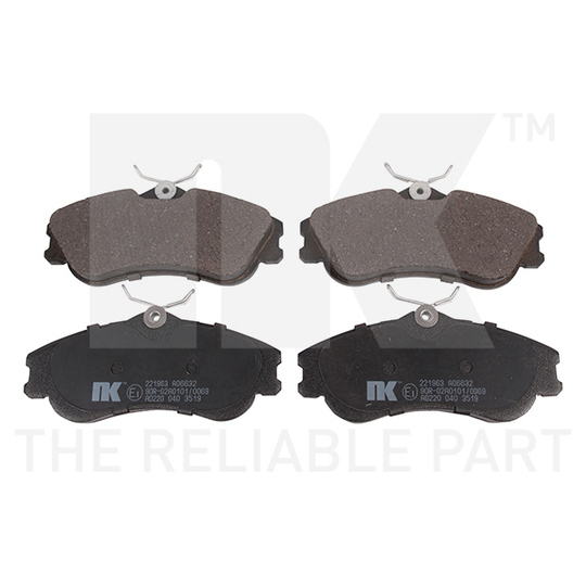 221963 - Brake Pad Set, disc brake 