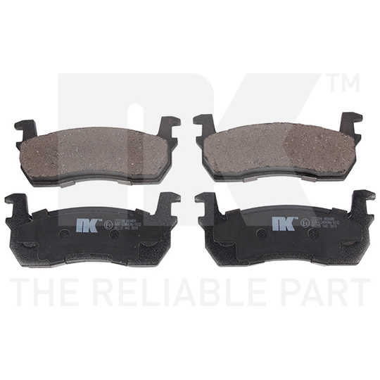 222204 - Brake Pad Set, disc brake 