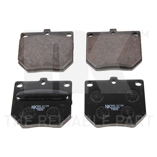 222209 - Brake Pad Set, disc brake 