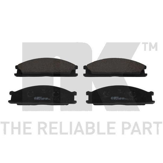 222215 - Brake Pad Set, disc brake 