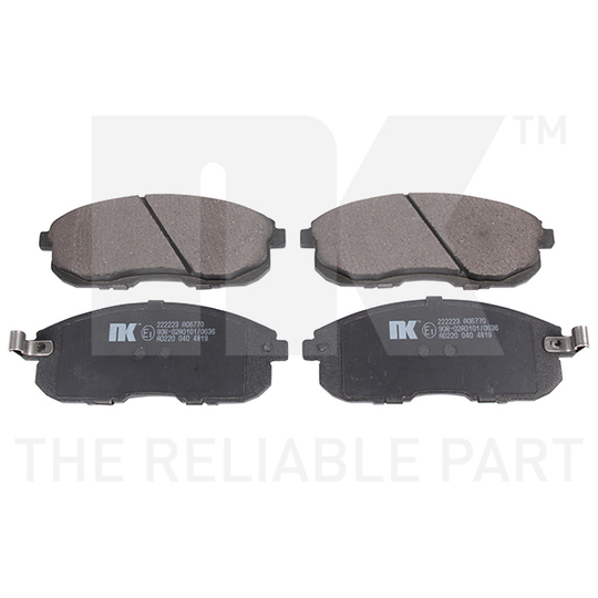 222223 - Brake Pad Set, disc brake 