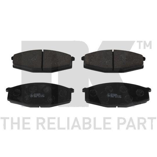 222208 - Brake Pad Set, disc brake 