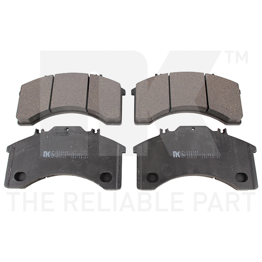 222345 - Brake Pad Set, disc brake 