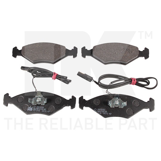 222330 - Brake Pad Set, disc brake 