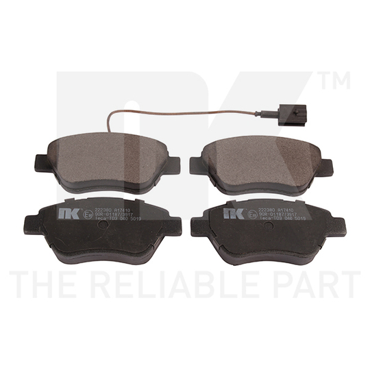 222380 - Brake Pad Set, disc brake 