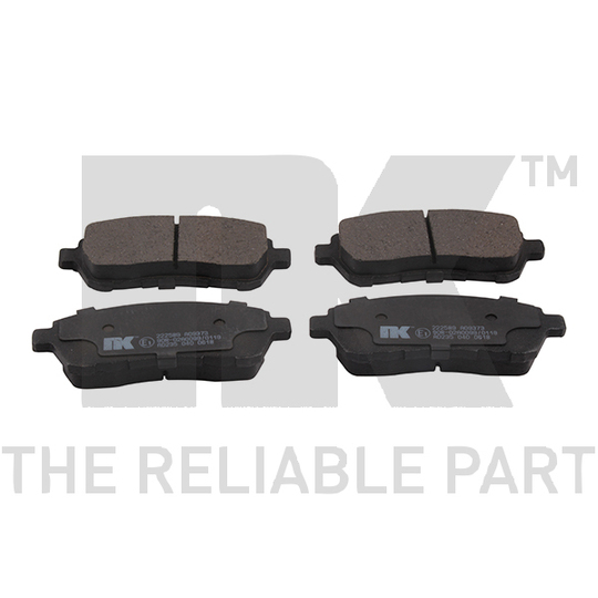 222589 - Brake Pad Set, disc brake 