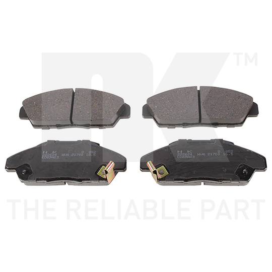 222624 - Brake Pad Set, disc brake 