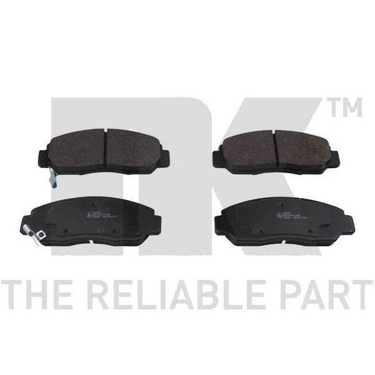 222637 - Brake Pad Set, disc brake 